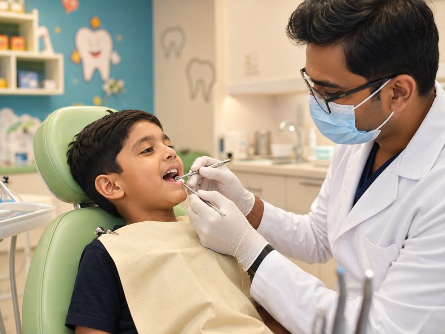 Child dentistry treatment at Dr. Ugale's Dental Wellness