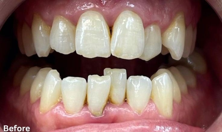 Clear Aligners before treatment