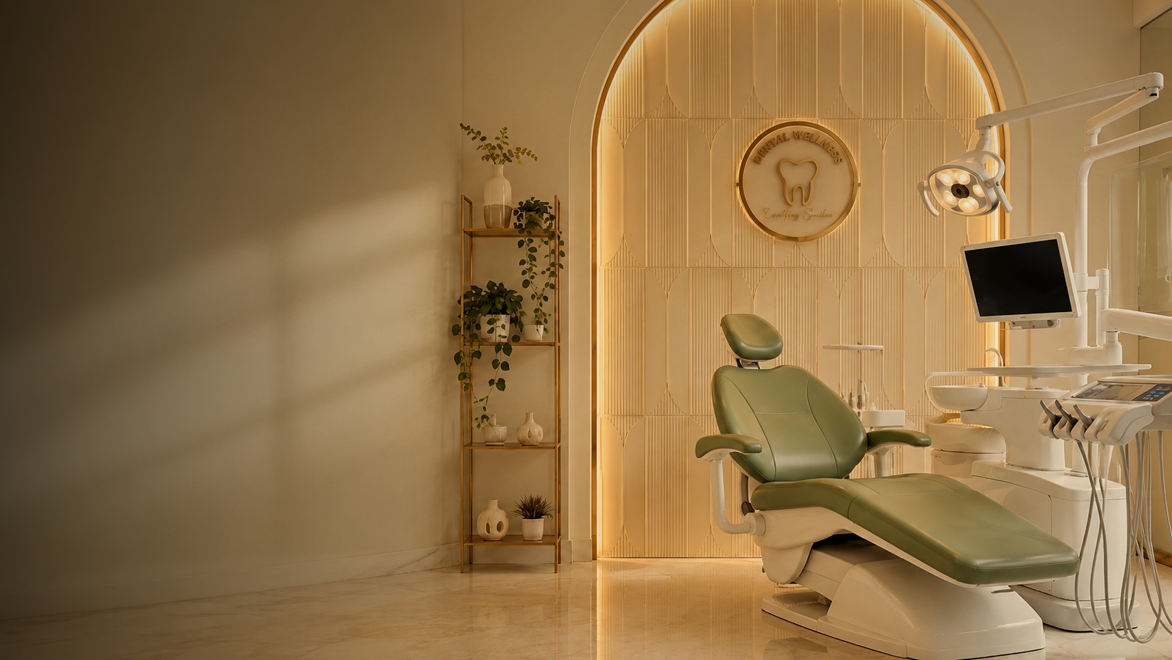 Dr. Ugale's Dental Wellness treatment room